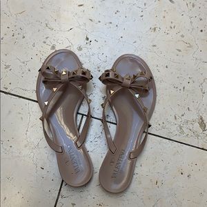 Valentino Stud flip flops